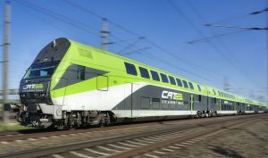 City Airport Train auf offener Strecke zwischen Wien Mitte und Flughafen Wien (C) Zinner